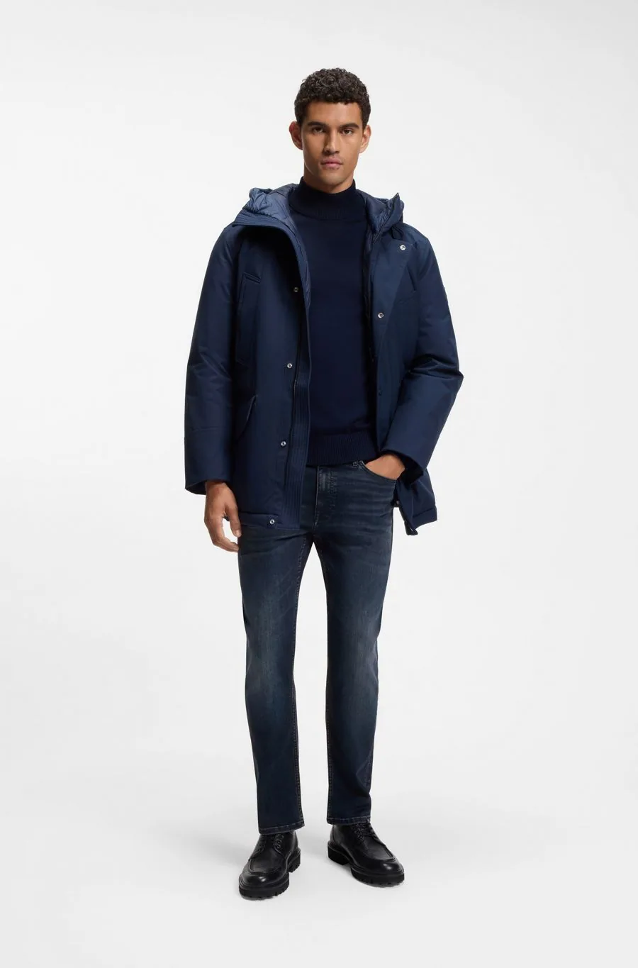 Джинси Hugo Boss slim fit з деніму — фото 2
