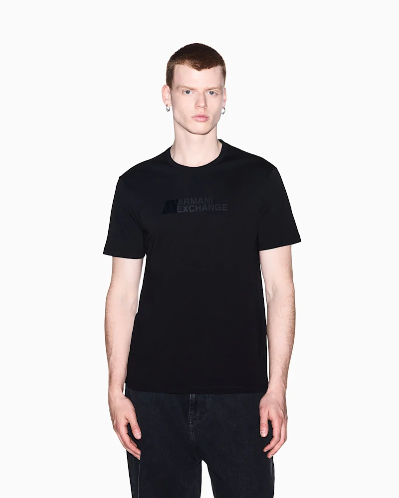 Футболка Armani Exchange slim-fit — фото 4
