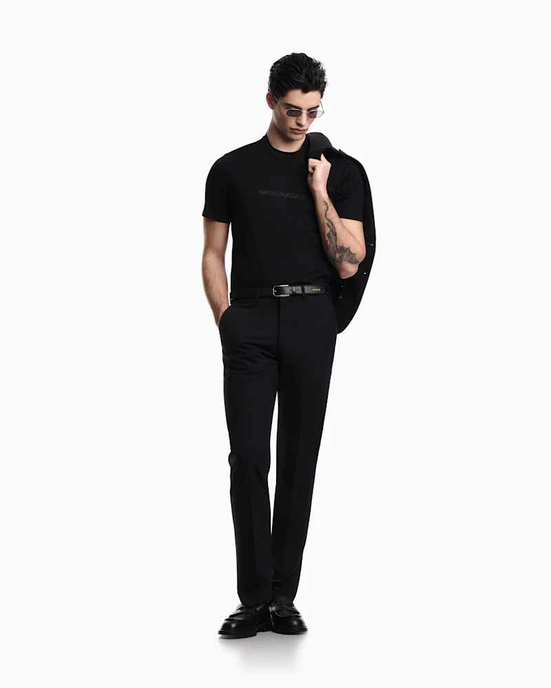 Футболка Emporio Armani Essential slim fit — фото 2