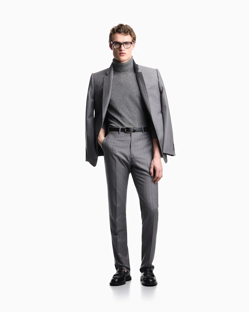 Светр Emporio Armani з кашеміру з високим коміром — фото 2