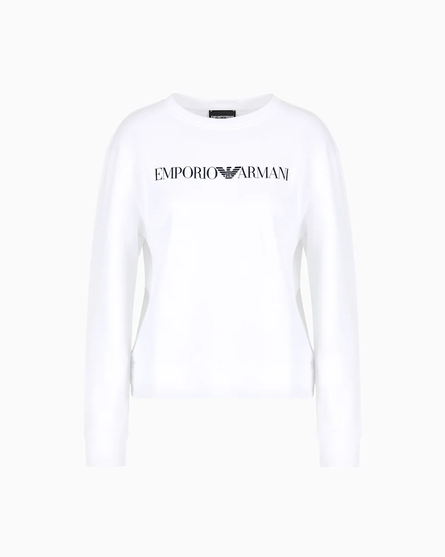 Світшот Emporio Armani Essential з органічної бавовни