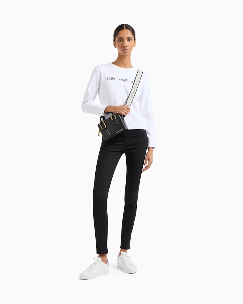 Світшот Emporio Armani Essential з органічної бавовни — фото 2